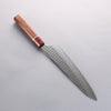 Yu Kurosaki Senko Ryu SG2 Hammered Gyuto 210mm Rosewood (Ferrule: Red Turquoise) Handle - Seisuke Knife - Slide 3