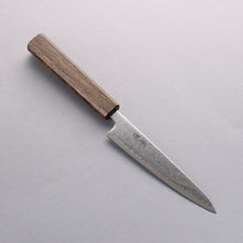  Seisuke VG10 Mirrored Finish Damascus Petty-Utility 135mm Oak Handle - Seisuke Knife