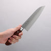 Seisuke VG10 Hammered Santoku 165mm Mahogany Handle - Seisuke Knife - Slide 13