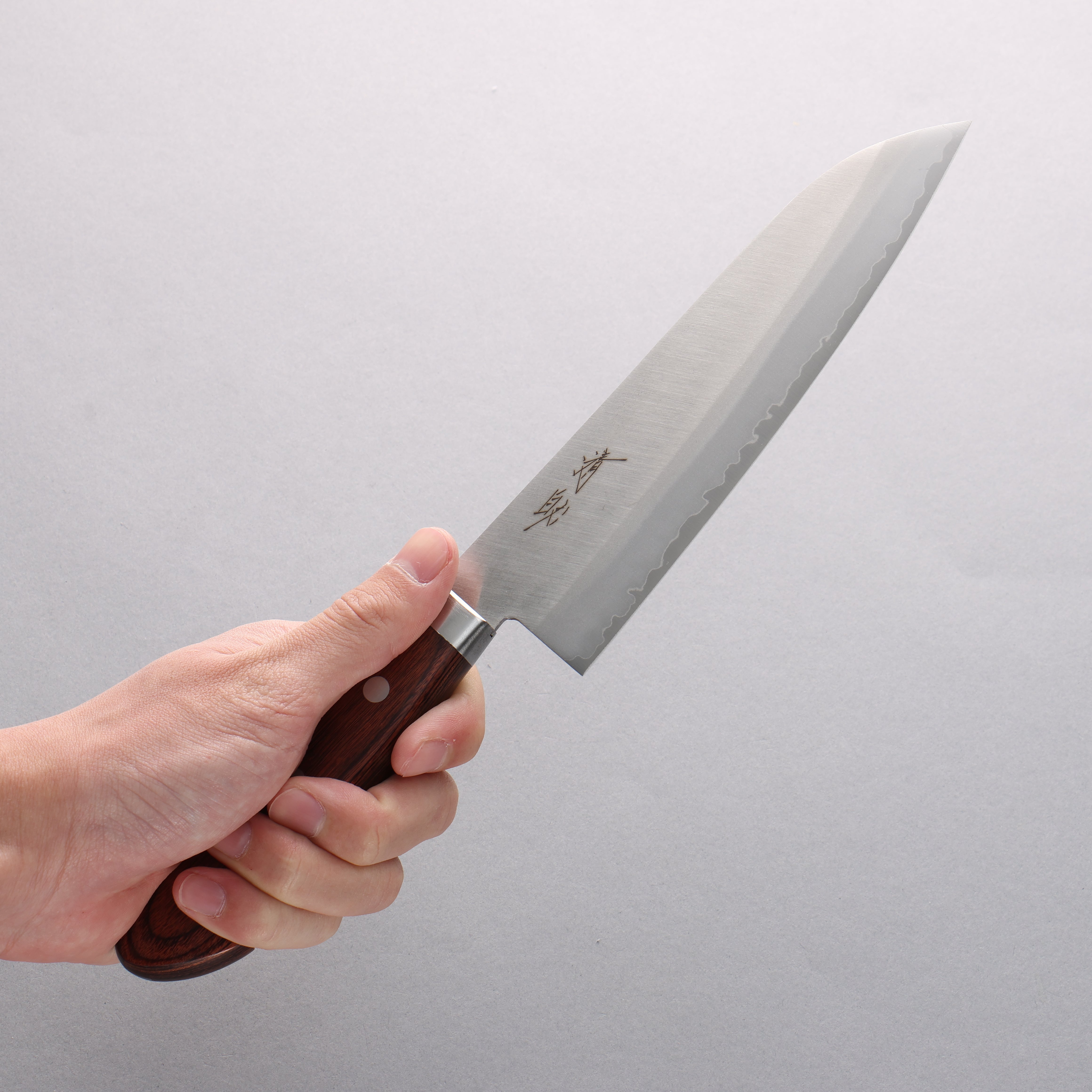 Seisuke VG1 Kasumitogi Santoku 165mm Mahogany Handle
