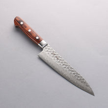  Seisuke VG10 17 Layer Damascus Gyuto 180mm Mahogany Handle - Seisuke Knife