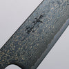 Kagekiyo ZA-18 Damascus Black Dyed Gyuto 210mm Walnut Handle - Seisuke Knife - Slide 3