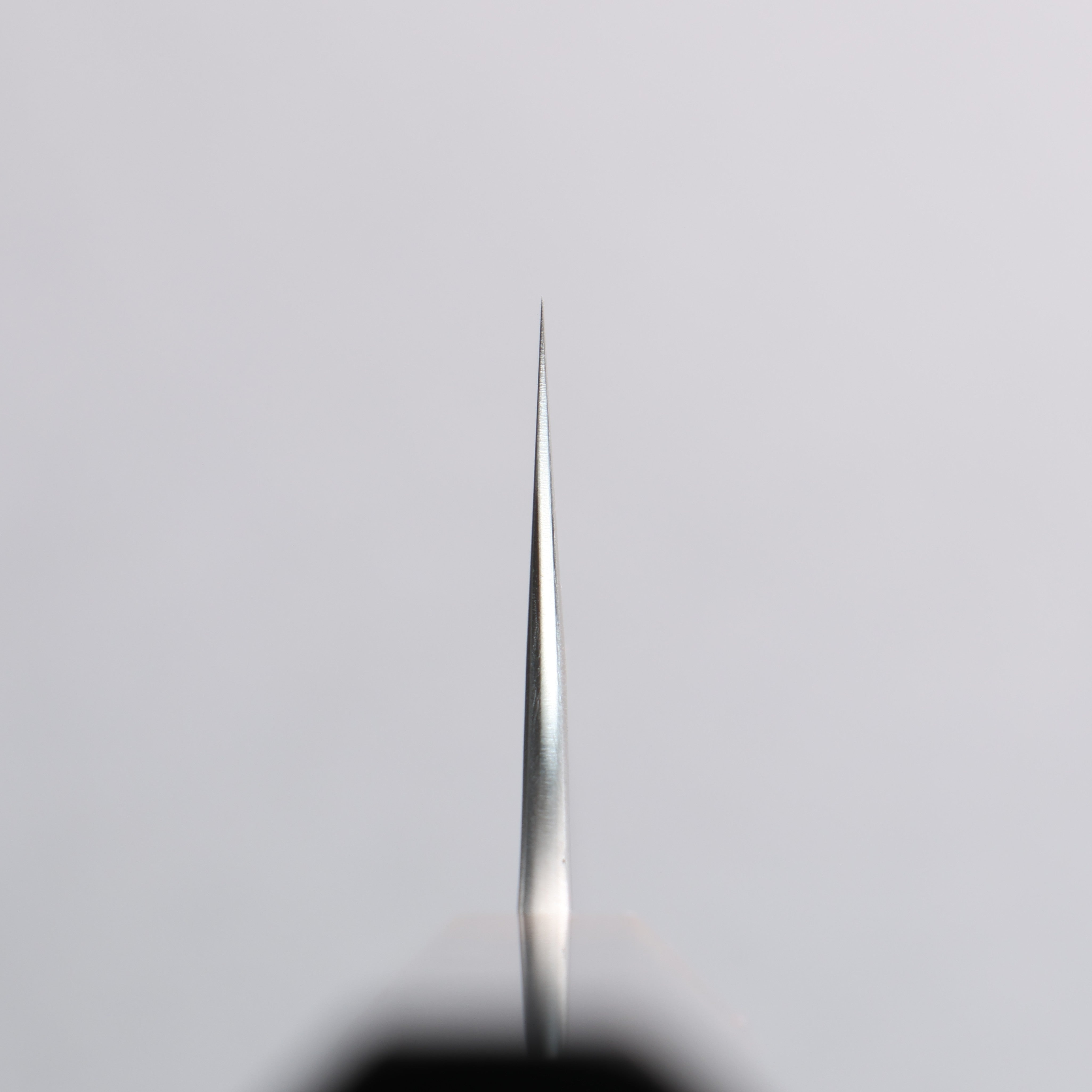 Yoshimi Kato Silver Steel No.3 Hammered(Maru) Bunka 170mm Ebony (ferrule: Orange Resin) Handle - Seisuke Knife