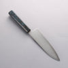 Seisuke Blue Super Migaki Polish Finish Santoku 180mm Stabilized wood Handle - Seisuke Knife - Slide 7