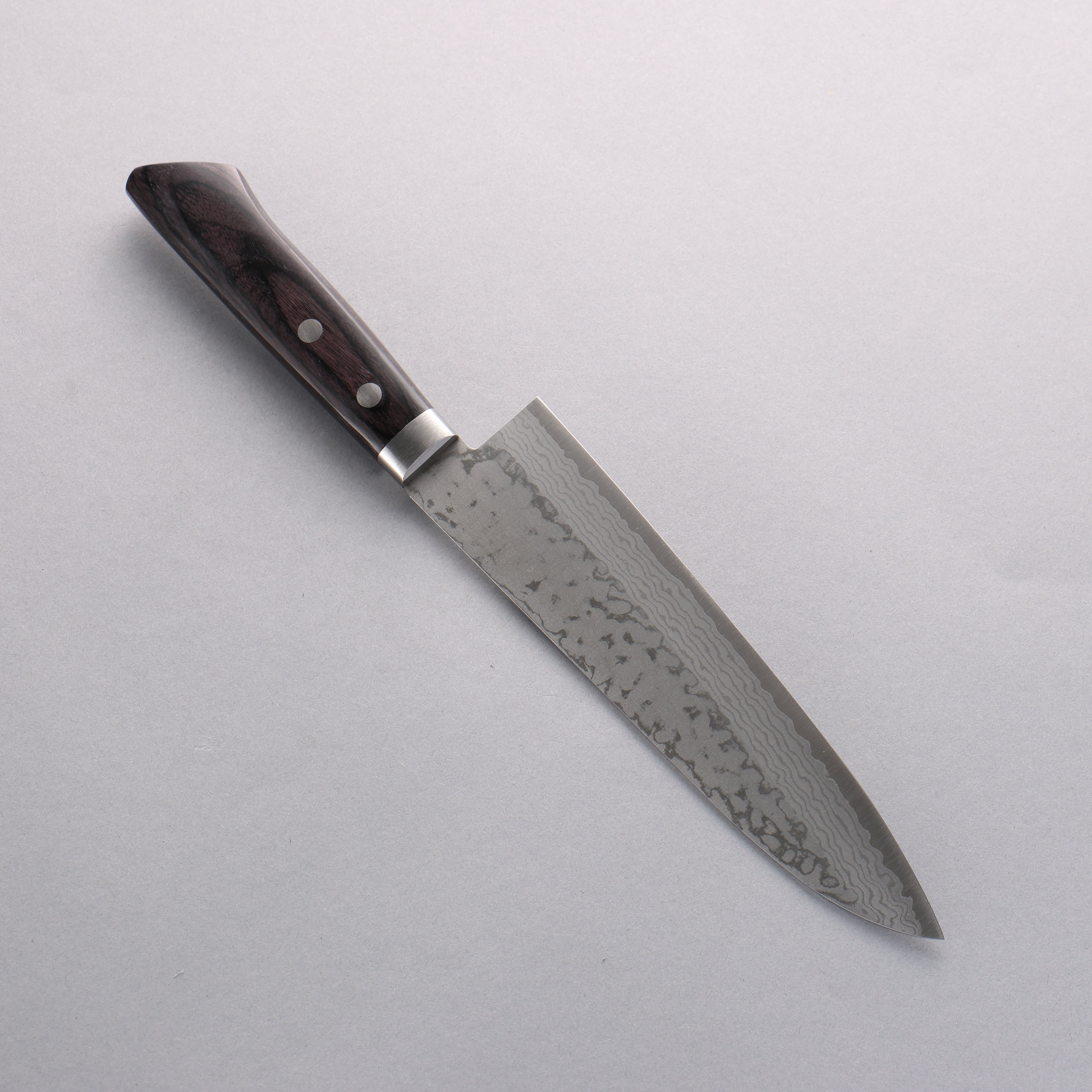 Seisuke VG10 Damascus Gyuto 180mm Black Pakka wood Handle - Seisuke Knife