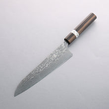  Anryu VG10 Migaki Finished Damascus Gyuto 210mm Rosewood (White Turquoise Ring) Handle - Seisuke Knife