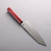 Higuchi SG2 Damascus Kiritsuke Santoku 180mm Red Pakka wood Handle - Seisuke Knife - Slide 2