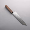 Seisuke Stainless Steel 440C Hammered Damascus Migaki Finished Kiritsuke Gyuto 210mm Oak Handle - Seisuke Knife - Slide 2