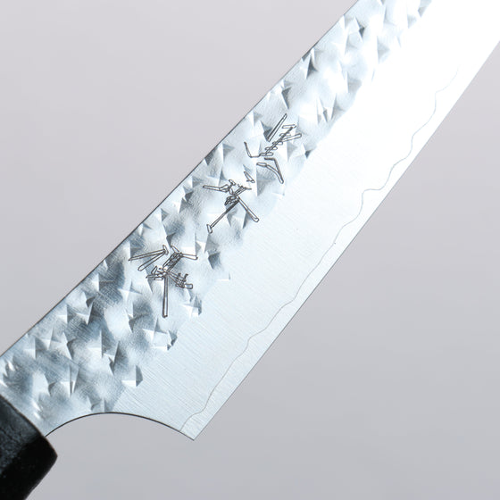 Yu Kurosaki Senko Ei SG2 Hammered Petty-Utility 130mm Sanshin Handle - Seisuke Knife