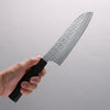 Yu Kurosaki Senko Ryu SG2 Hammered Santoku 170mm Sanshin Handle - Seisuke Knife - Slide 4