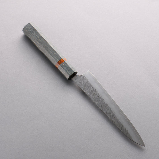 Yu Kurosaki Fujin SG2 Hammered Petty-Utility 150mm Stabilized wood (With Acrylic Ring) Handle - Seisuke Knife