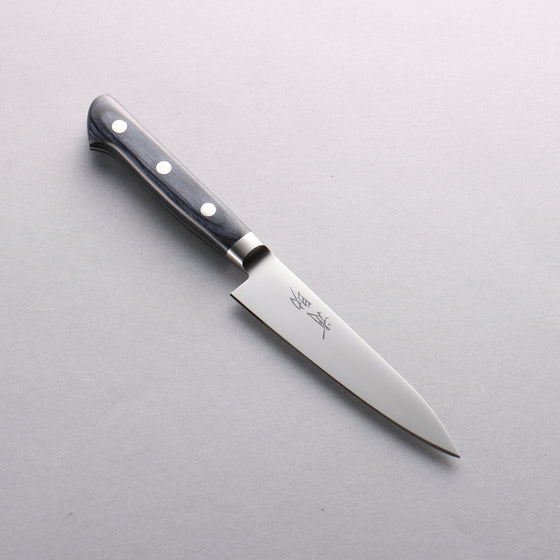 Seisuke Seiten Molybdenum Petty-Utility 120mm Navy blue Pakka wood Handle - Seisuke Knife