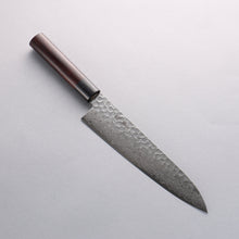  Seisuke VG10 16 Layer Hammered Damascus Gyuto 210mm Shitan Handle - Seisuke Knife