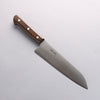 Seisuke SLD Migaki Polish Finish Santoku 180mm Brown Pakka wood Handle - Seisuke Knife - Slide 6