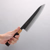 Seisuke Shitan Blue Super Hammered Kurouchi Gyuto 210mm Shitan Handle - Seisuke Knife - Slide 4