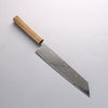 Seisuke Nami AUS10 Mirrored Finish Damascus Kiritsuke 240mm with Oak Handle - Seisuke Knife - Slide 11