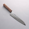 Seisuke Stainless Steel 440C Hammered Damascus Migaki Finished Gyuto 210mm Oak Handle - Seisuke Knife - Slide 6