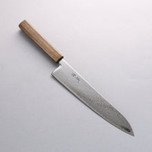  Seisuke VG10 Mirrored Finish Damascus Gyuto 240mm Oak Handle - Seisuke Knife