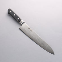  Seisuke VG10 33 Layer Mirrored Finish Damascus Gyuto 240mm Black Pakka wood Handle - Seisuke Knife