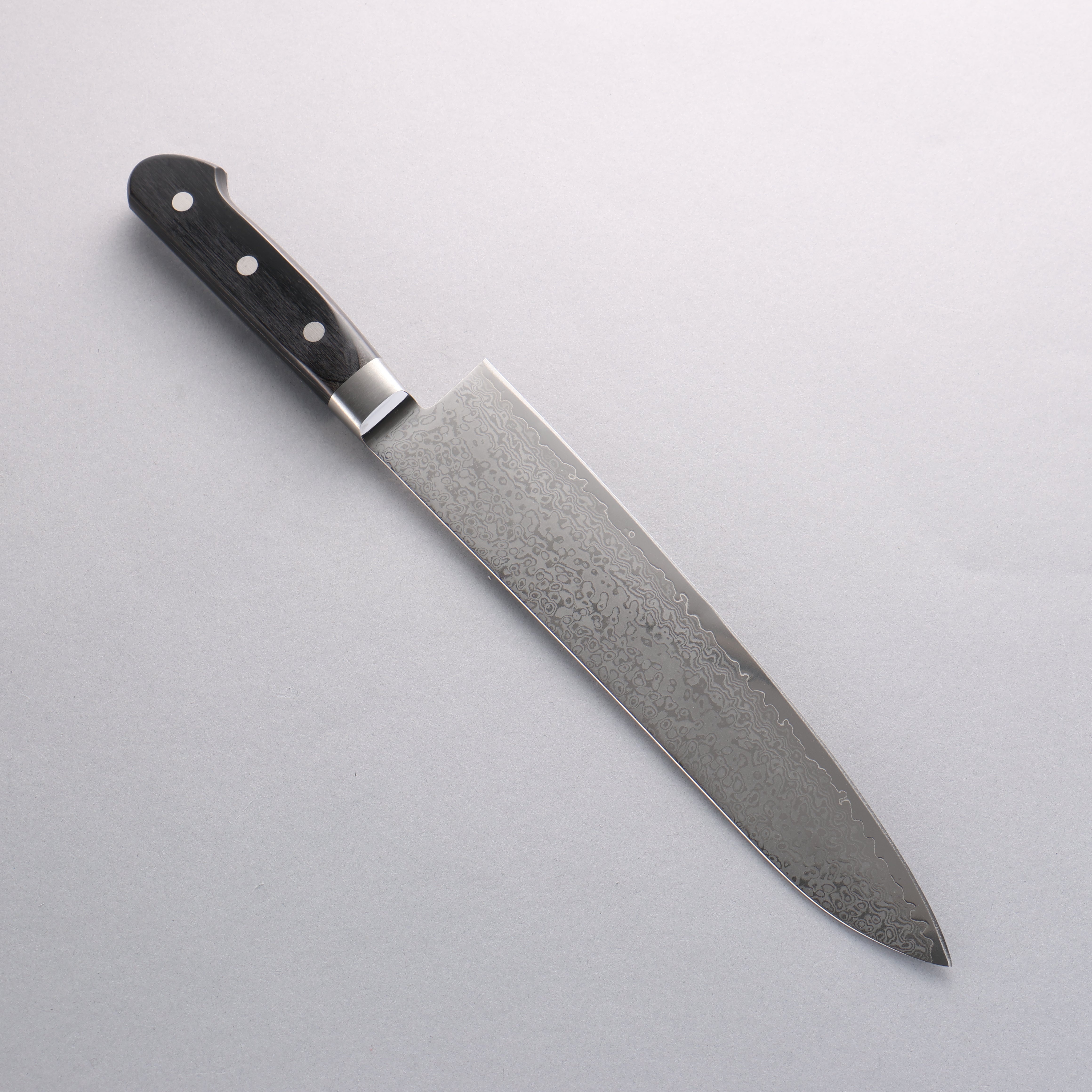 Seisuke VG10 33 Layer Damascus Gyuto 240mm Black Pakka wood Handle - Seisuke Knife