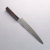 Seisuke AUS10 45 Layer Damascus Sujihiki 240mm Shitan Handle - Seisuke Knife - Slide 12