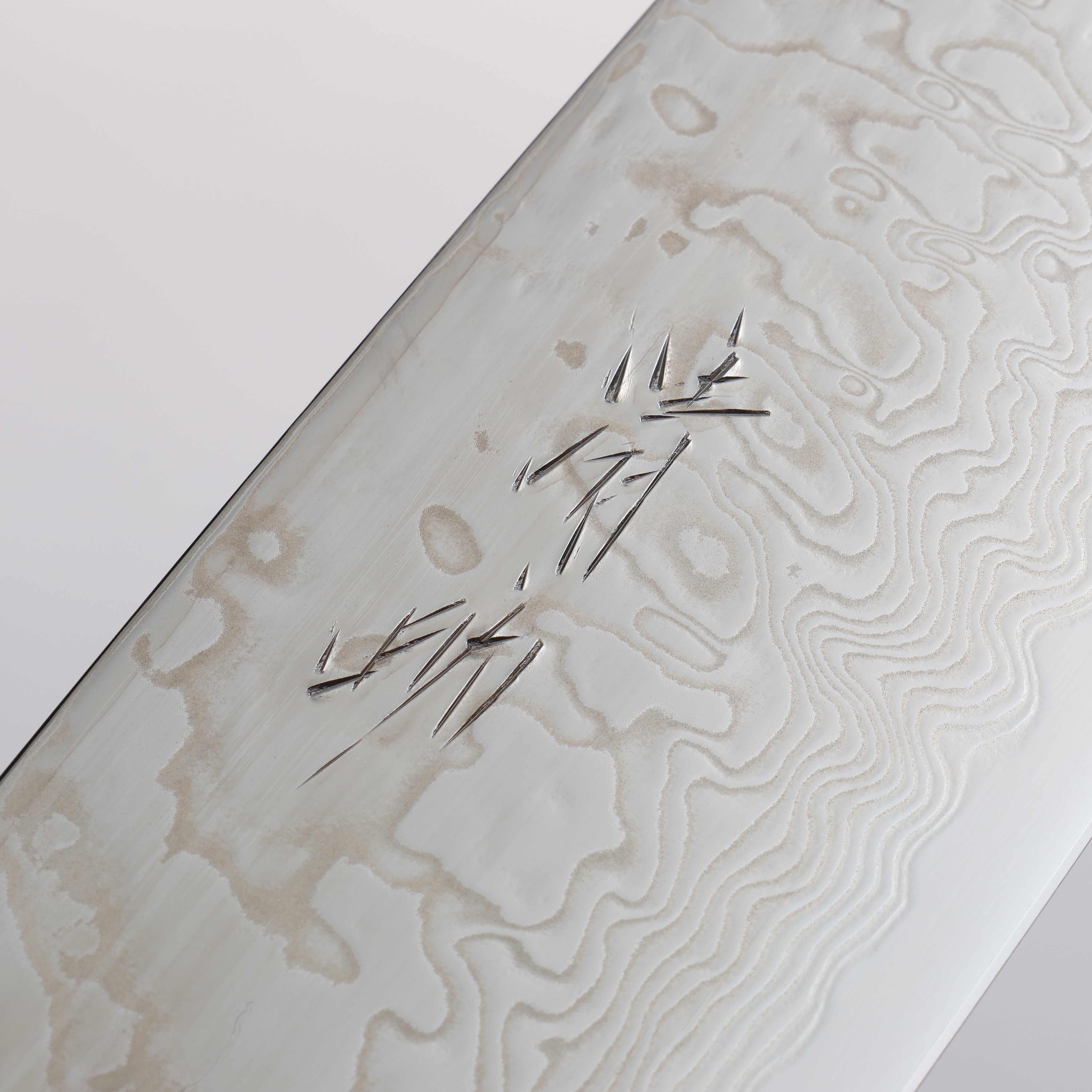 Seisuke SLD 49 Layer Damascus Santoku 165mm Oak Handle - Seisuke Knife