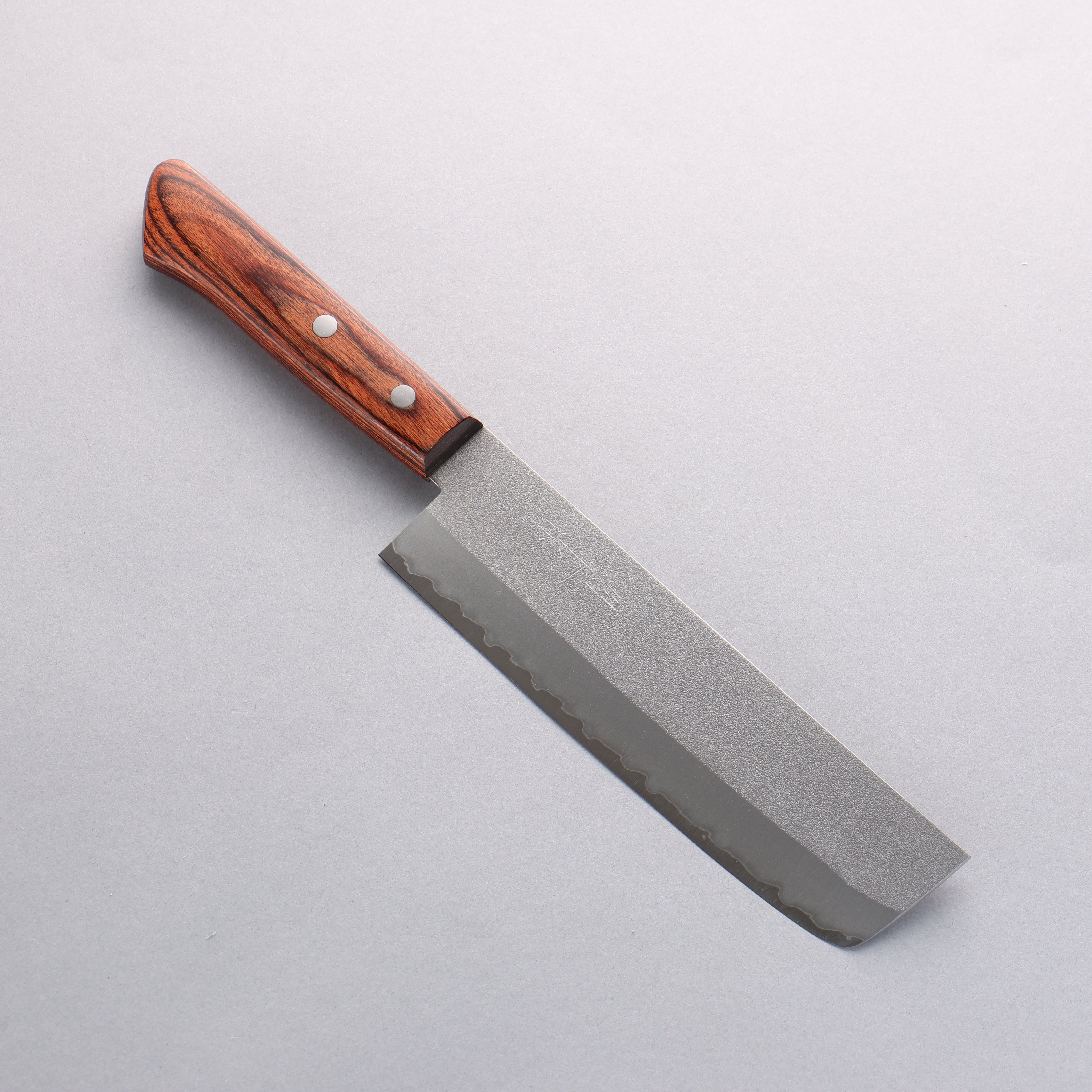 Kunihira VG1 Nashiji Usuba 165mm Mahogany Pakkawood Handle - Seisuke Knife