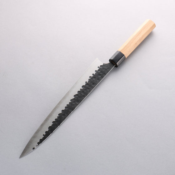 Masakage Koishi Blue Super Black Finished Sujihiki 270mm American Cherry Handle - Seisuke Knife