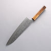 Anryu VG10 Migaki Finished Damascus Gyuto 240mm Oak Handle - Seisuke Knife - Slide 12