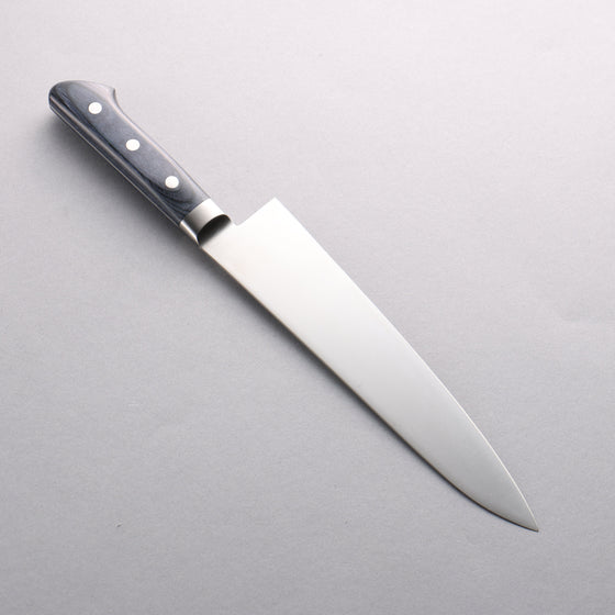 Seisuke Seiten Molybdenum Gyuto 210mm Navy blue Pakka wood Handle - Seisuke Knife