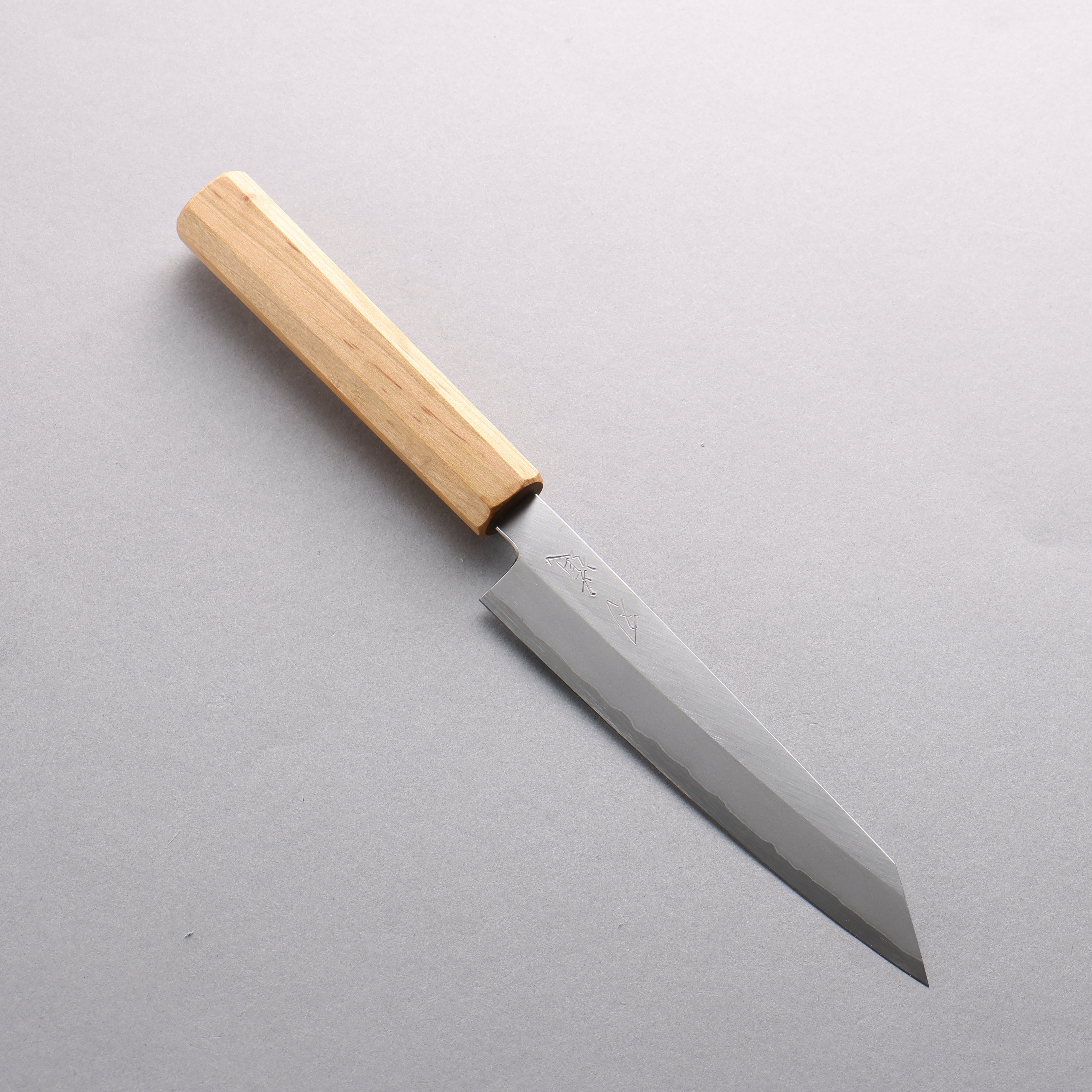 Hado Silver Steel No.3 Migaki Kiritsuke Petty-Utility 150mm Cherry Handle - Seisuke Knife