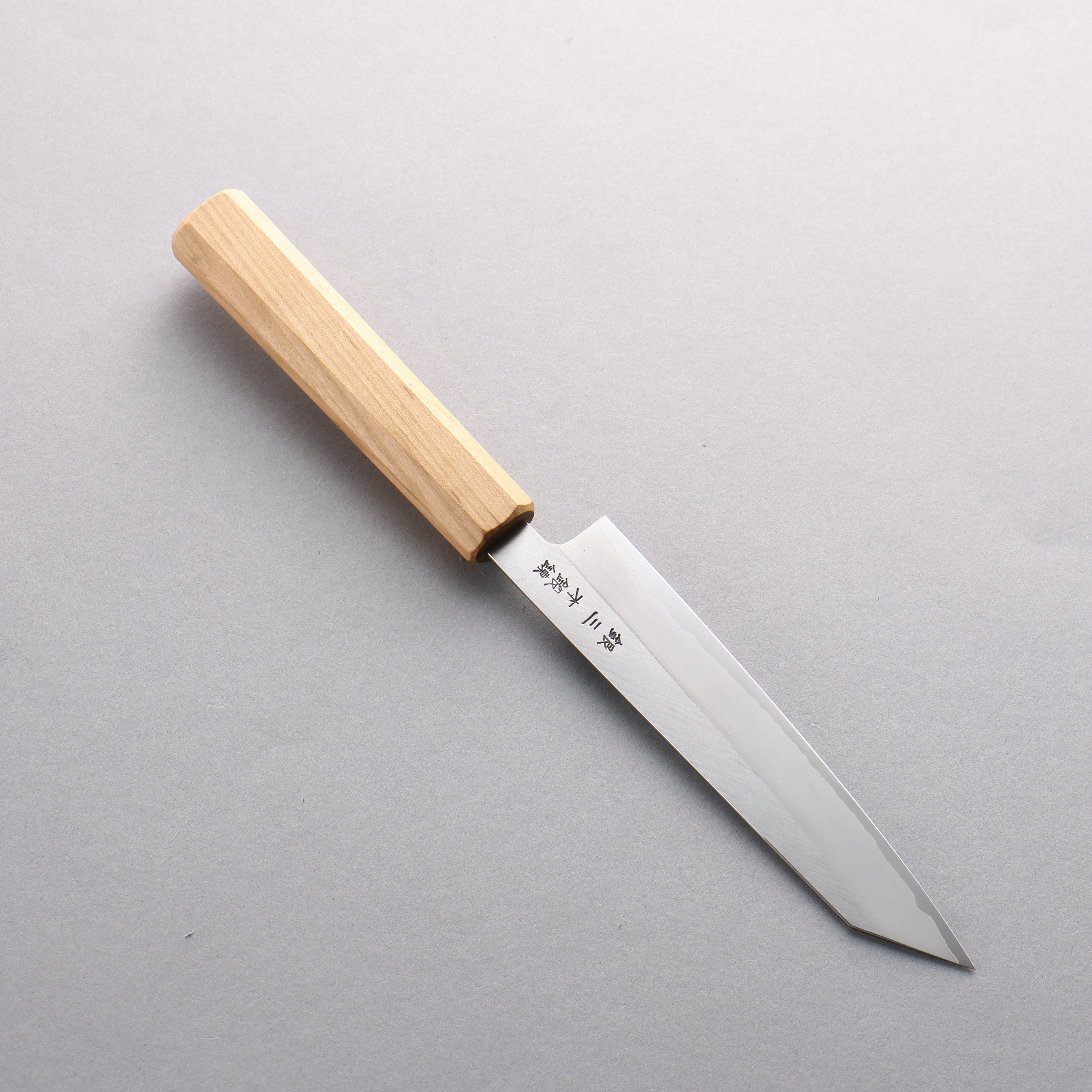 Hado Silver Steel No.3 Migaki Kiritsuke Petty-Utility 150mm Cherry Handle - Seisuke Knife
