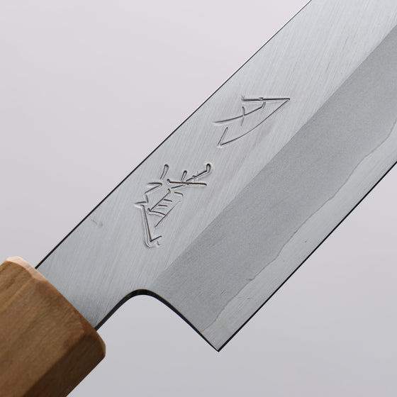 Hado Silver Steel No.3 Migaki Finished Kiritsuke Petty-Utility 150mm Cherry Tree Handle - Seisuke Knife