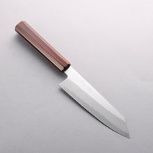  Hado Silver Steel No.3 Migaki Finished Kiritsuke Santoku 180mm Lacquered (Kijiro-nuri) Handle - Seisuke Knife