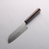 Shungo Ogata SG2 Togidashi Small Santoku 135mm Rosewood Handle - Seisuke Knife - Slide 1