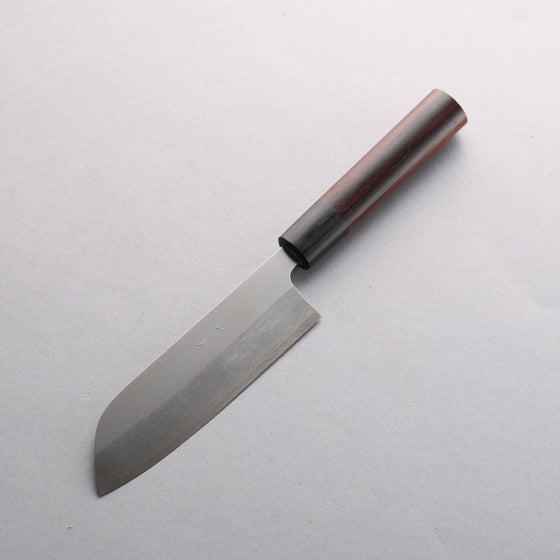 Shungo Ogata SG2 Togidashi Small Santoku 135mm Rosewood Handle - Seisuke Knife