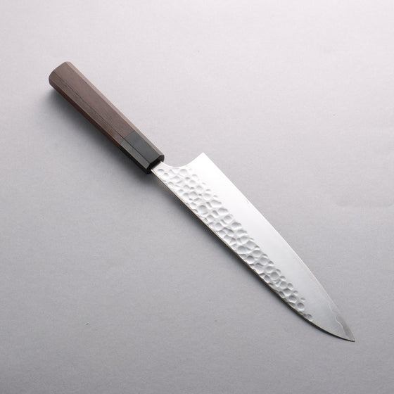 Yoshimi Kato SG2 Hammered(Maru) Gyuto 210mm Wenge Handle - Seisuke Knife