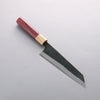 Seisuke Blue Super Black Finished Bunka 180mm Purpleheart (Ferrule: Oak) Handle - Seisuke Knife - Slide 1