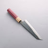 Seisuke Blue Super Black Finished Bunka 180mm Purpleheart (Ferrule: Oak) Handle - Seisuke Knife - Slide 2