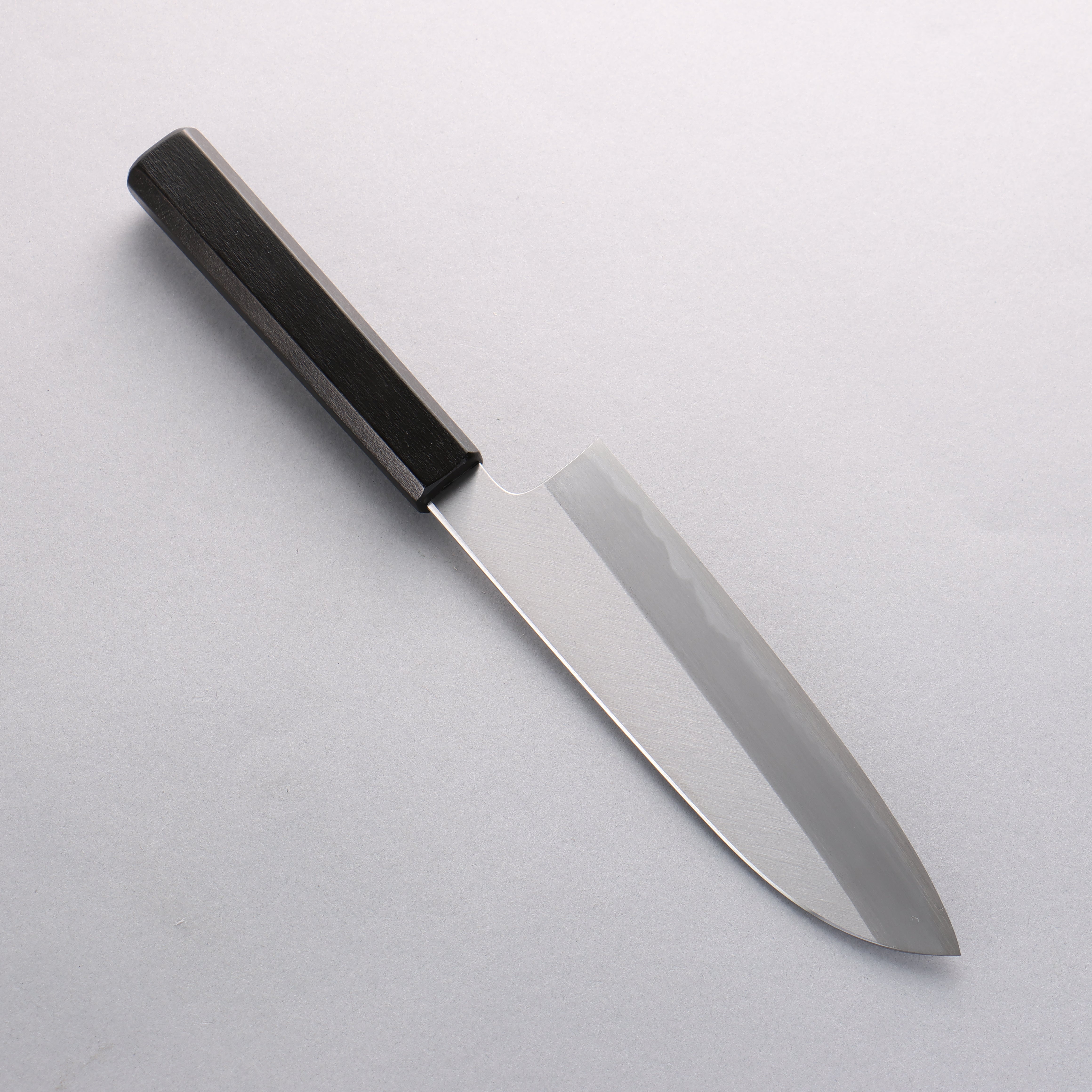 Kagekiyo White Steel Santoku 165mm Lacquered (Magnolia) Handle - Seisuke Knife