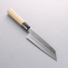 Choyo Blue Steel No.1 Mirrored Finish Kiritsuke Santoku 180mm with Magnolia Handle - Seisuke Knife - Slide 11