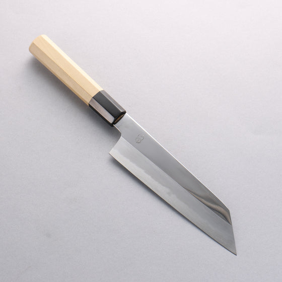 Choyo Blue Steel No.1 Mirrored Finish Kiritsuke Santoku 180mm with Magnolia Handle - Seisuke Knife