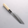 Choyo Blue Steel No.1 Mirrored Finish Kiritsuke Santoku 180mm with Magnolia Handle - Seisuke Knife - Slide 12