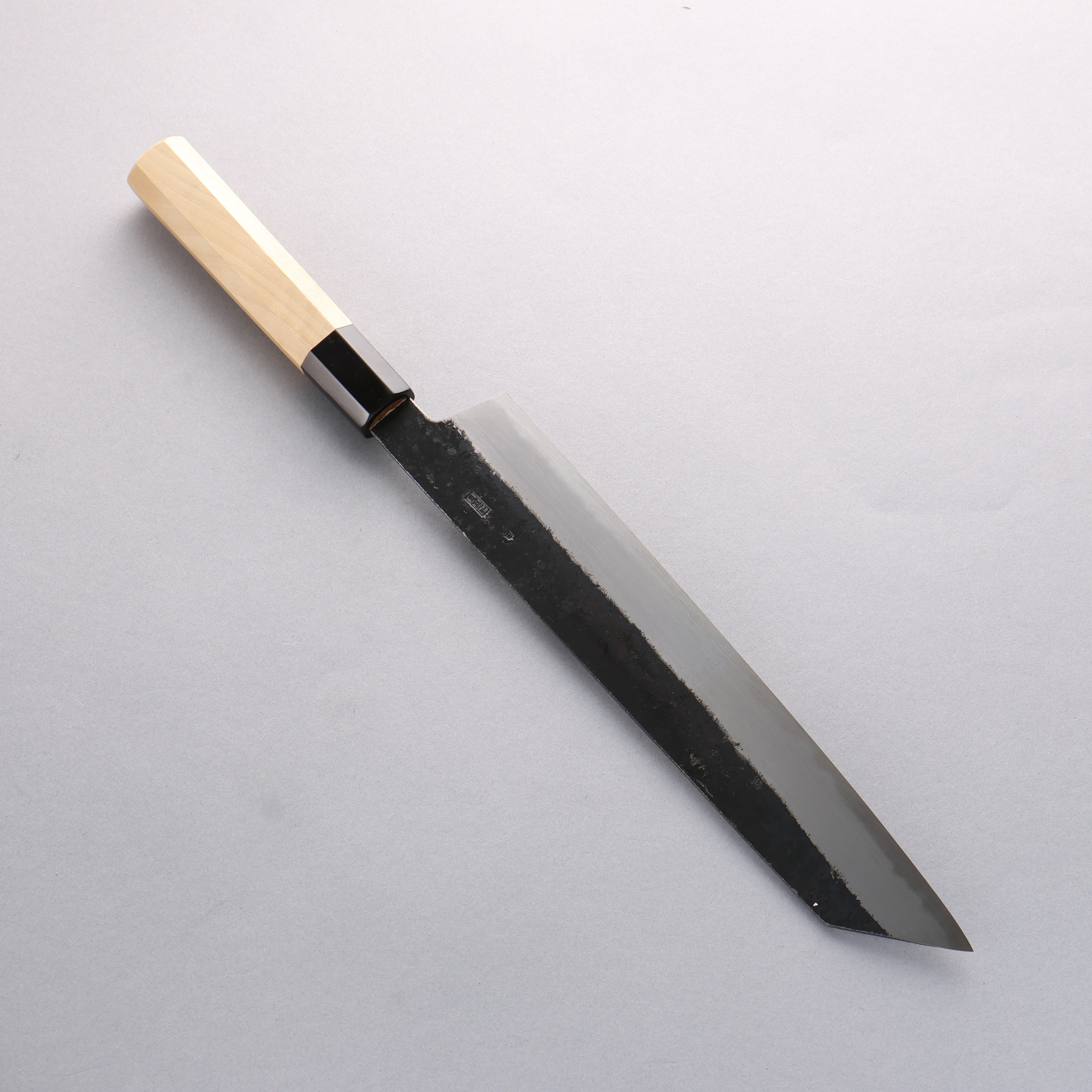 Kikuzuki White Steel No.2 Black Finished Kiritsuke Gyuto 270mm Magnolia Handle - Seisuke Knife