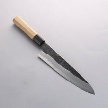  Kikuzuki White Steel No.2 Black Finished Gyuto 240mm Magnolia Handle - Seisuke Knife