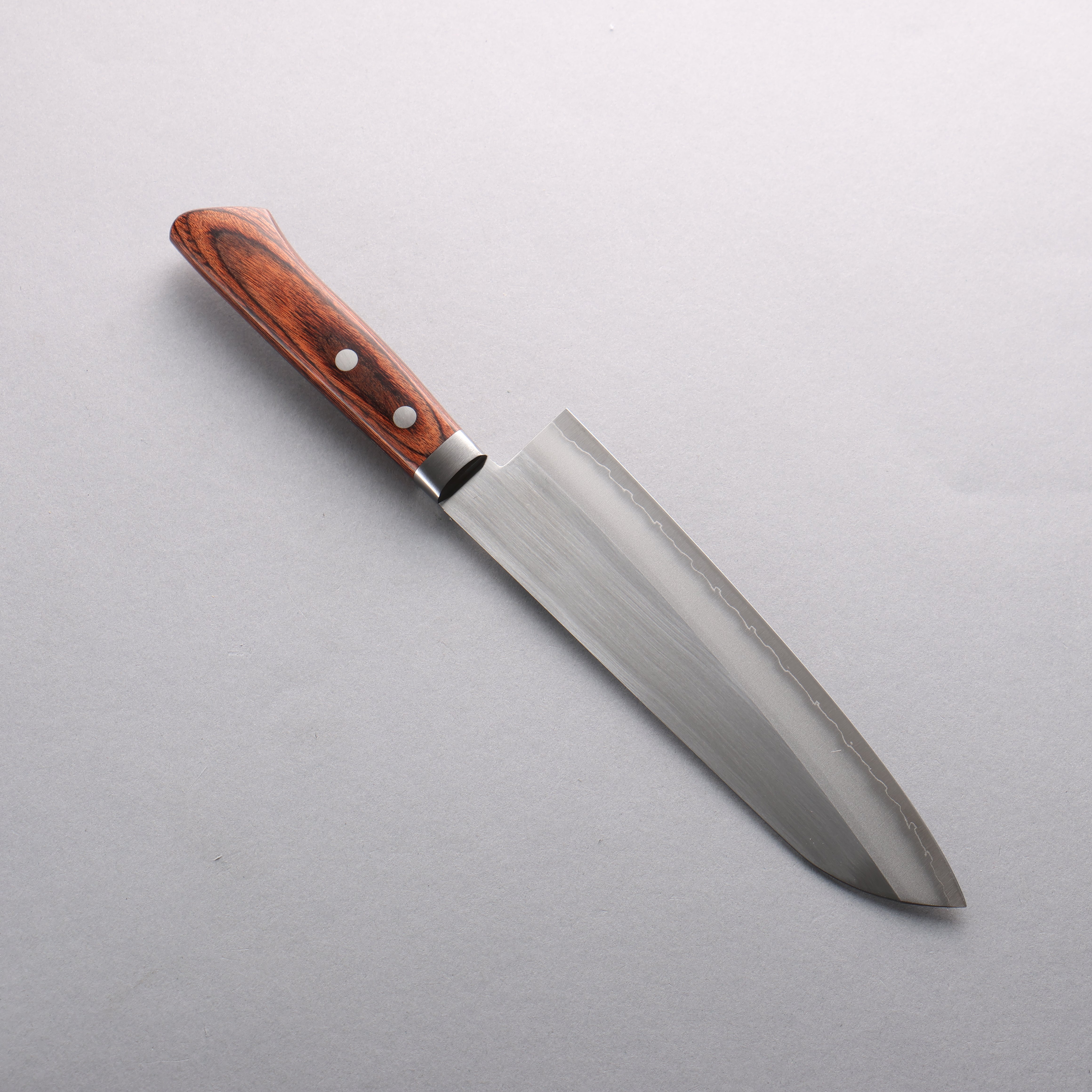 Kunihira VG1 Migaki Finished Gyuto 180mm Mahogany Pakkawood Handle - Seisuke Knife