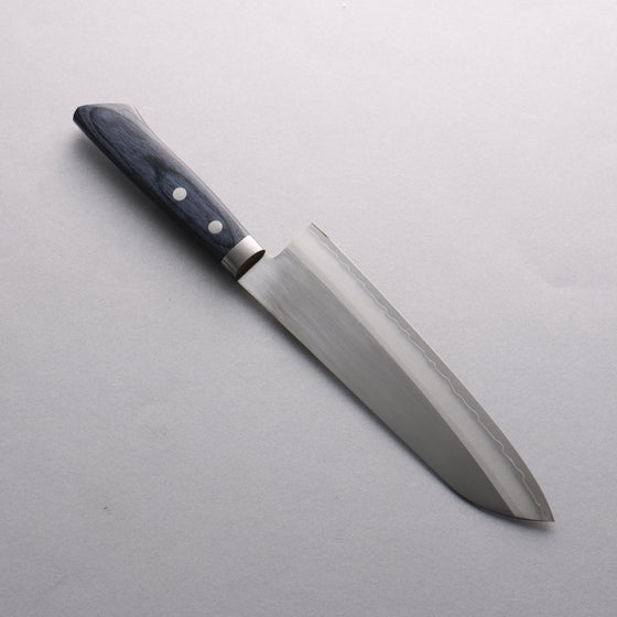 Kunihira VG1 Migaki Finished Gyuto 180mm Navy blue Pakka wood Handle - Seisuke Knife