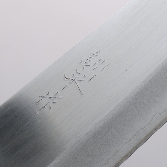 Kunihira VG1 Migaki Finished Gyuto 180mm Navy blue Pakka wood Handle - Seisuke Knife