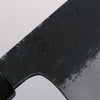 Kikuzuki White Steel No.2 Black Finished Nakiri 180mm Magnolia Handle - Seisuke Knife - Slide 12