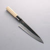 Kikuzuki White Steel No.2 Black Finished Gyuto 210mm with Magnolia Handle - Seisuke Knife - Slide 11